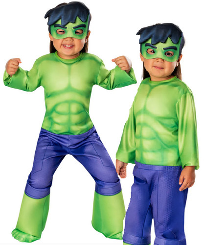 Hulk toddler costume marvel - toddler,