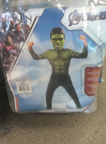 Av4 hulk child costume - h/s,