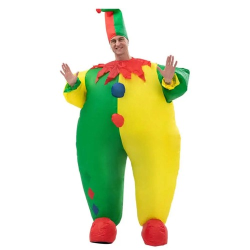 Giant clown inflatable adult - clown,