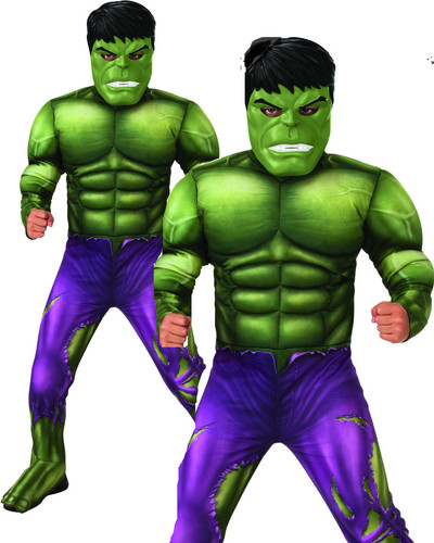 Hulk costume kids muscle chest - costume,