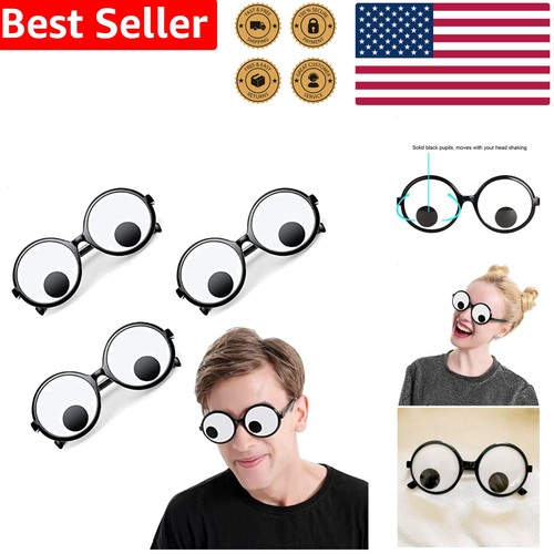 Party googly eyes glasses - party,