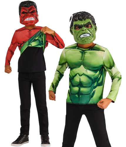 Reversible hulk child costume - reversible,
