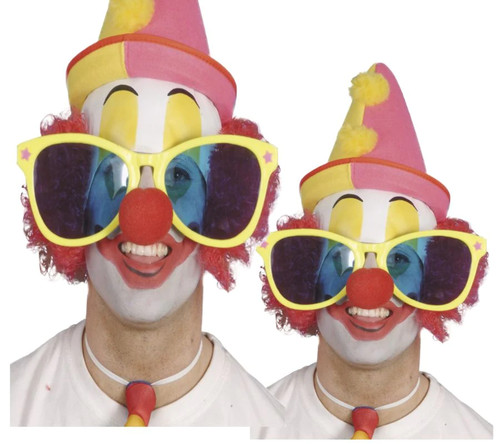Giant sunglasses clown - clown, fancy